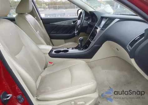 2014 Infiniti Q50 Premium from USA, damaged, VIN JN1BV7AR1EM701939